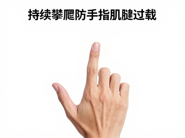 持续攀爬防手指肌腱过载，计时横移训练法详解