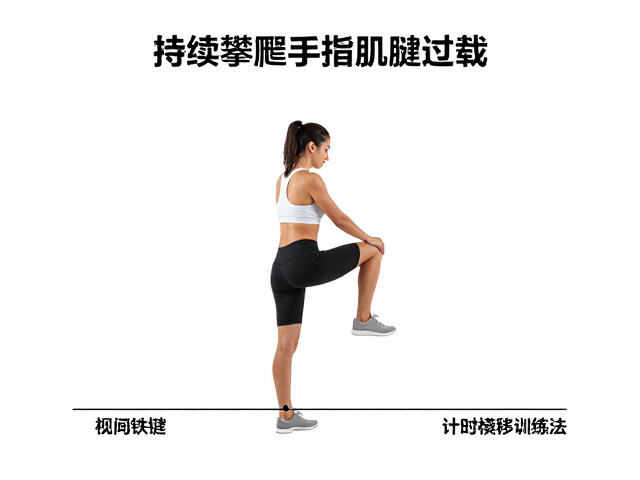 持续攀爬防手指肌腱过载，计时横移训练法详解