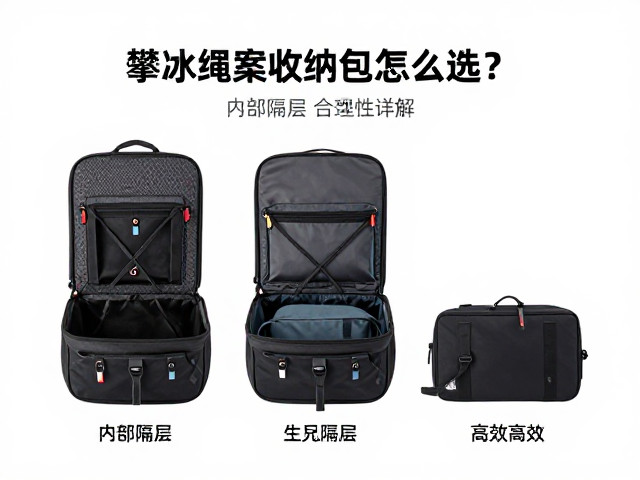 攀冰绳索收纳包怎么选？内部隔层合理性详解，保护装备更高效