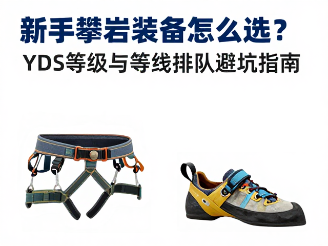 新手攀岩装备怎么选?YDS等级与等线排队避坑指南