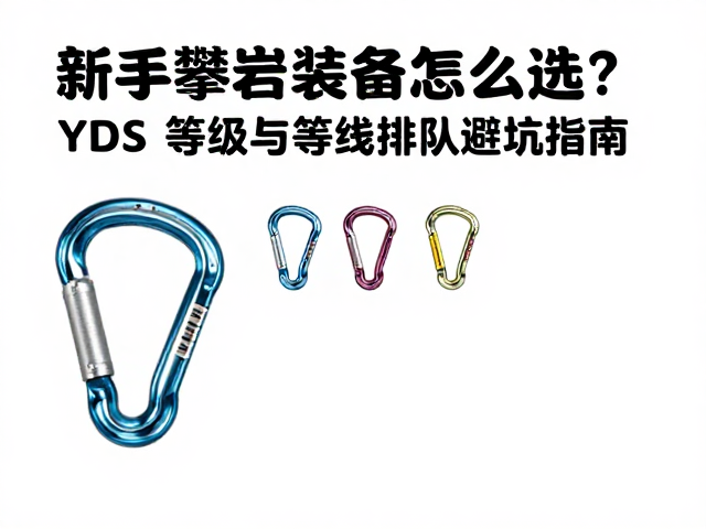 新手攀岩装备怎么选?YDS等级与等线排队避坑指南