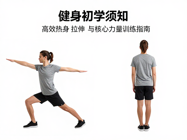健身初学须知,高效热身拉伸与核心力量训练指南