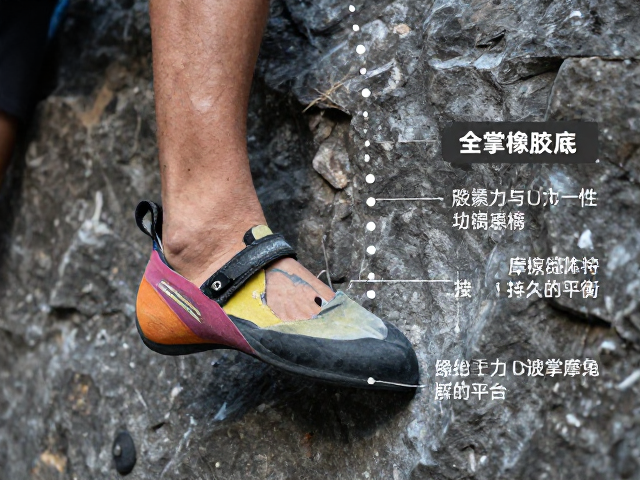 攀岩鞋怎么选?紧身鞋身,全掌橡胶底,解锁岩壁极限操控
