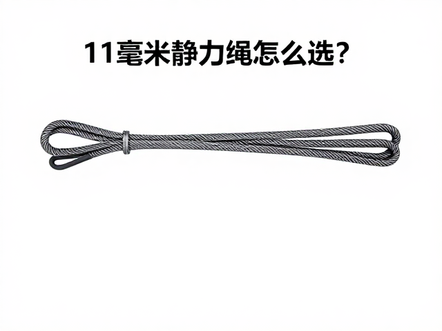 11毫米静力绳怎么选？攀岩顶端保护与固定牵引绳核心指南