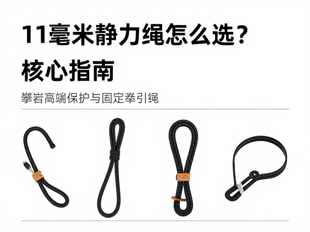 11毫米静力绳怎么选？攀岩顶端保护与固定牵引绳核心指南