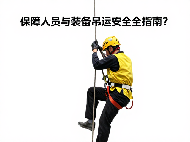 垂直固定绳使用前如何检查绳体完整性？保障人员与装备吊运安全全指南