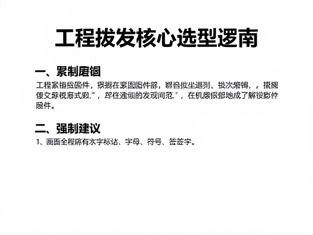 工程批发紧固固件,更换磨损配件指南与选型建议