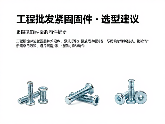 工程批发紧固固件,更换磨损配件指南与选型建议