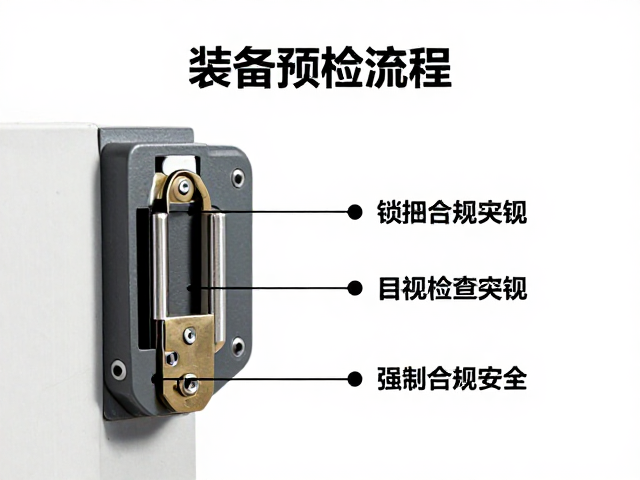 装备预检流程,锁扣与目视检查关键要点,确保安全无隐患