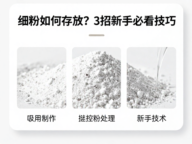 细粉状如何存放？3招实现控粉均匀，新手必看技巧