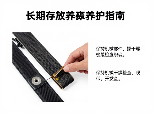 长期存放养护指南,保持机械部件干燥与检查织带磨损