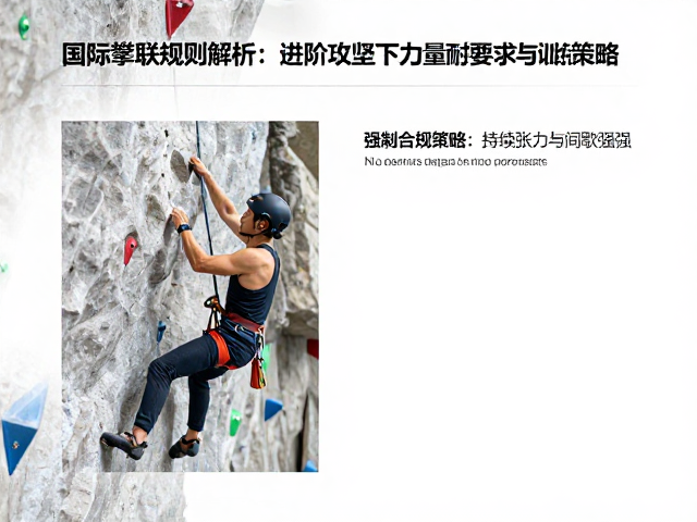 国际攀联规则解析，进阶攻坚下的力量耐力要求与训练策略
