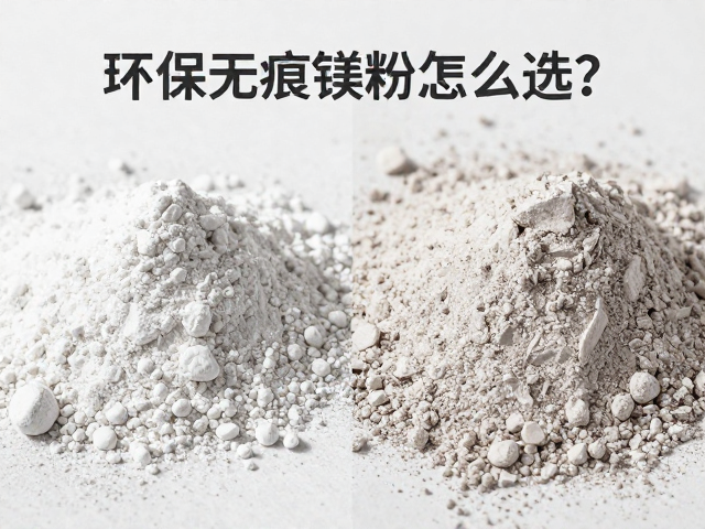球状岩粉与颗粒感镁粉对比，环保无痕镁粉怎么选？