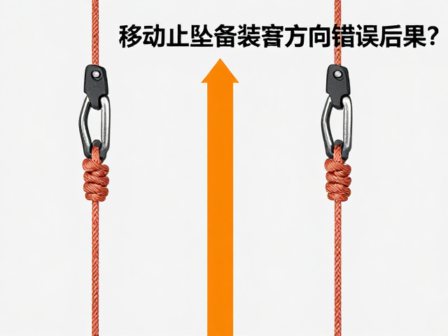移动止坠器装绳方向错误后果？正确穿绳方向详解，安全必读