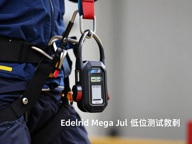 Edelrid Mega Jul调速缓降器低位测试制动，安全性能全解析