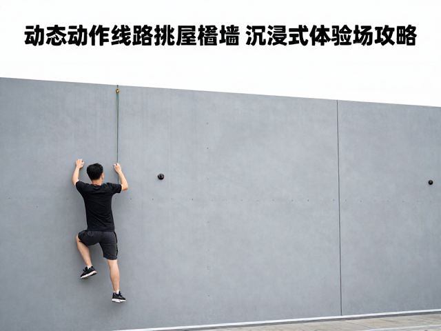 零基础也能玩!动态动作线路挑战屋檐墙,沉浸式体验场攻略