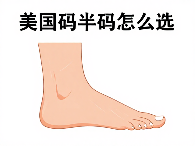 美国码半码怎么选?足部维度精准测算避坑指南