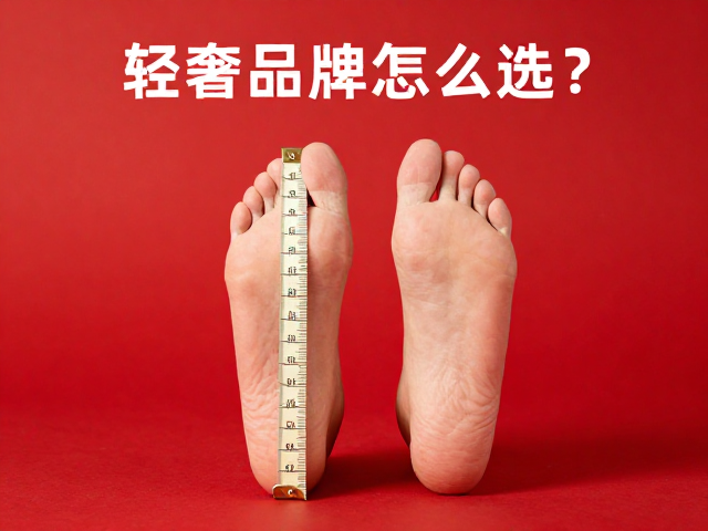 轻奢品牌款怎么选？先量脚长脚宽，打造喜庆视觉氛围