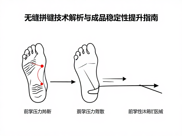 无缝拼接技术解析,前掌压力分散与成品稳定性提升指南
