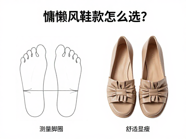 慵懒风鞋款怎么选?测量脚长脚围,褶皱设计细节,舒适显瘦全攻略