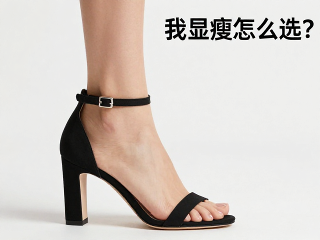 一字带粗跟高跟鞋怎么选？酒杯粗跟稳固不累脚，优雅显瘦全攻略