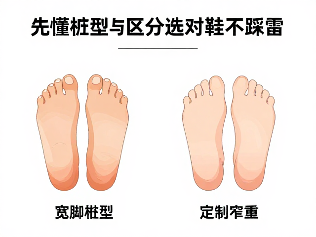 未试走就下单?先懂楦型与肥瘦脚型区分,选对鞋不踩雷