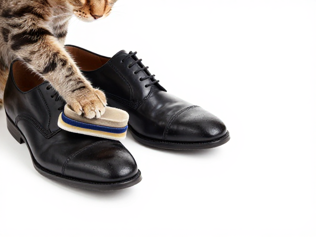 猫跟皮鞋怎么保养?简约商务风下的定期擦鞋指南