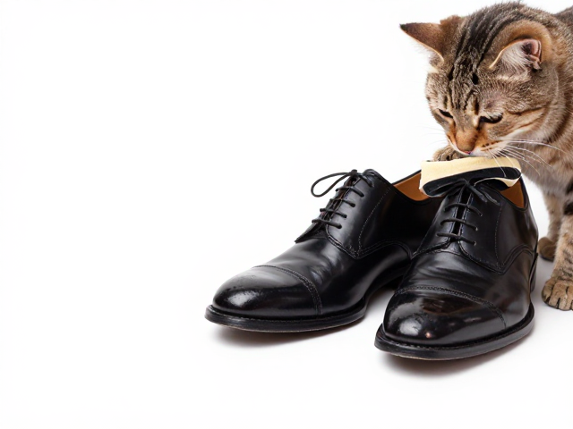 猫跟皮鞋怎么保养?简约商务风下的定期擦鞋指南