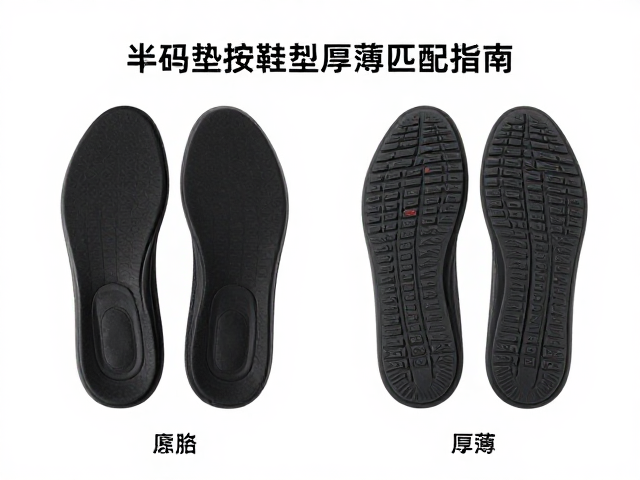 后跟边缘防护怎么选?半码垫按鞋型厚薄匹配指南