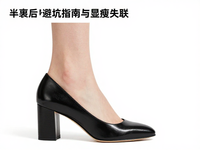 半裹后跟粗跟鞋怎么选?标准尺码避坑指南与显瘦实测