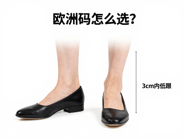 欧洲码怎么选?掌幅宽窄测算,3cm内低跟舒适鞋款指南