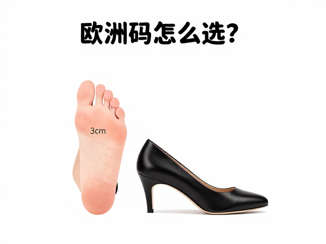 欧洲码怎么选?掌幅宽窄测算,3cm内低跟舒适鞋款指南