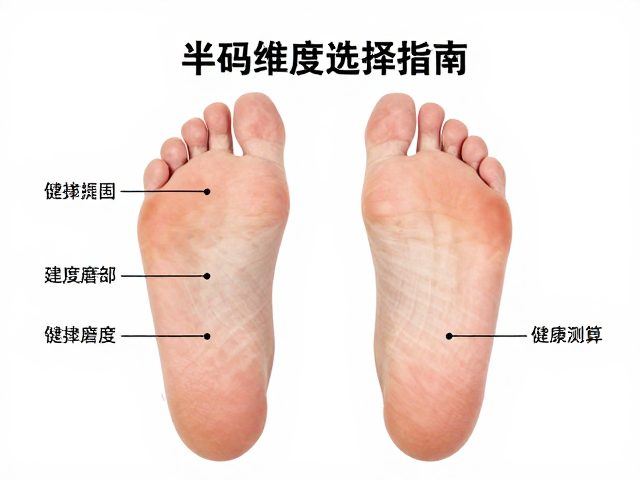 新鞋磨合期痛脚?半码选择指南,足部维度精准测算,告别磨脚困扰
