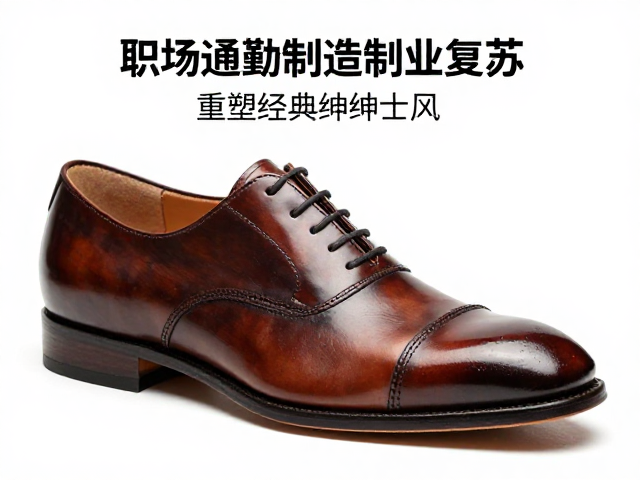 近代穿搭更迭中,职场通勤皮鞋制造业复苏,重塑经典绅士风