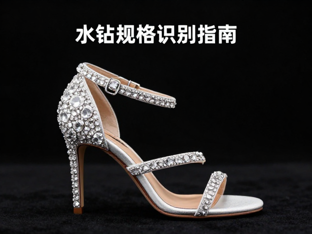 璀璨缀面绑带高跟怎么选?水钻规格识别指南,一眼挑出高级感