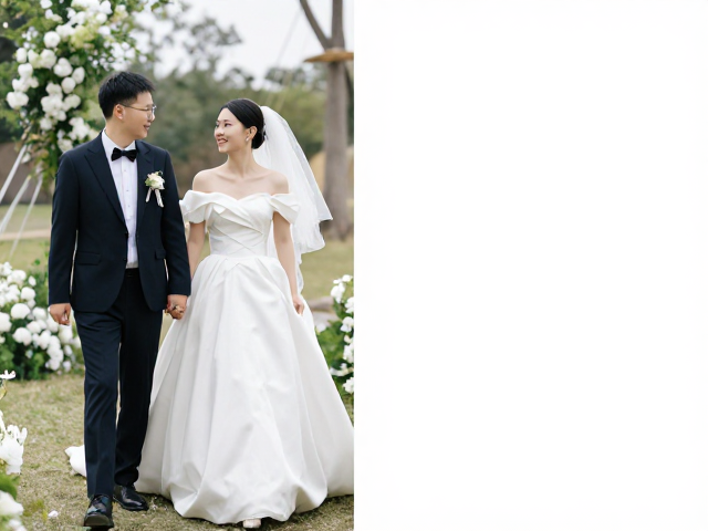 春季户外婚礼订婚照穿搭指南,结伴宴席时尚灵感