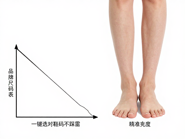 足长精准对照,结合坡度与品牌尺码表,一键选对鞋码不踩雷