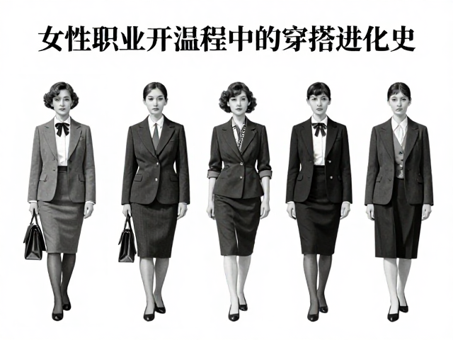 从履饰沿革看进口时尚，女性职业化进程中的穿搭进化史
