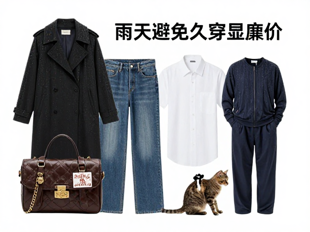 猫跟回潮,高级氛围感穿搭指南,雨天避免久穿显廉价