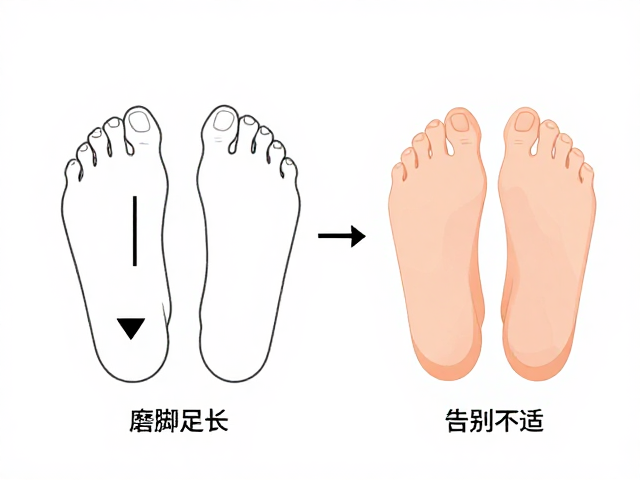 买鞋看内长还是足长？精准对照表，磨脚急救法，告别不适