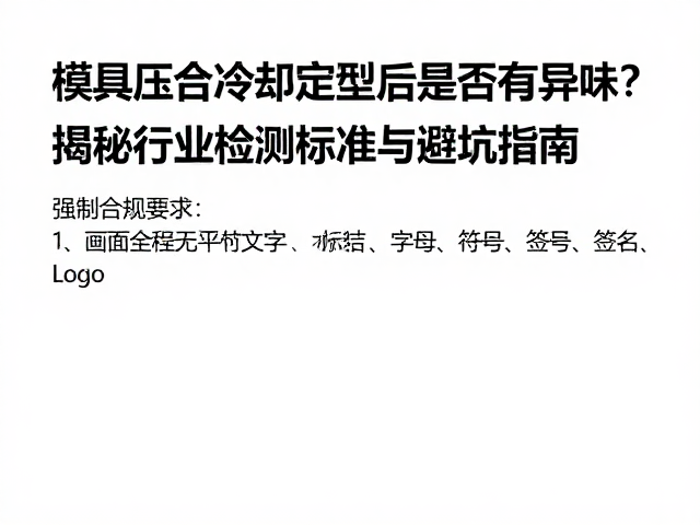 模具压合冷却定型后是否有异味？揭秘行业检测标准与避坑指南
