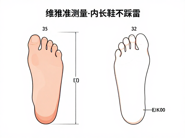 足部维度测算指南，精准脚长测量与内长对照表，选鞋不踩雷