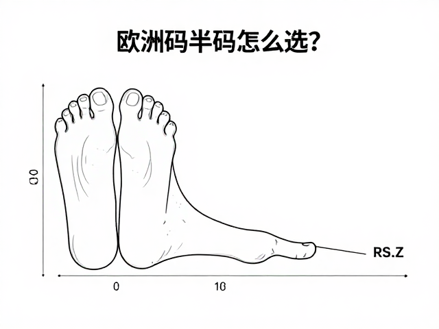 欧洲码半码怎么选?足长精准对照表帮你选对鞋码