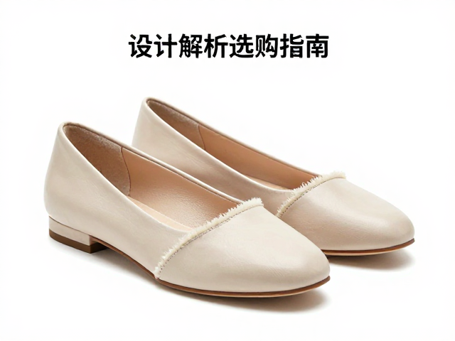 浅口鞋头,边缘包裹,鞋口压线,高街百搭女鞋设计解析与选购指南