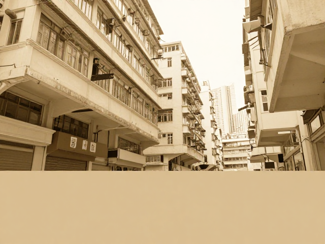 老香港街景里的香槟金时光,复古氛围感摄影指南