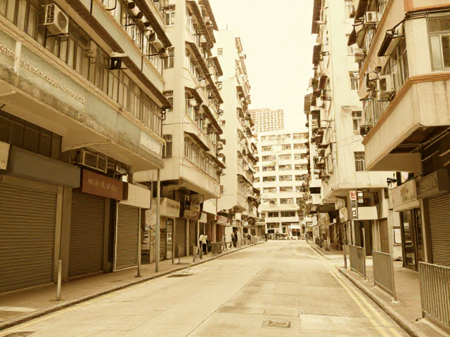 老香港街景里的香槟金时光,复古氛围感摄影指南