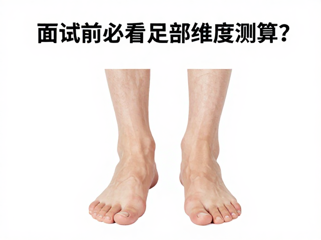 面试前必看,如何精准足部维度测算?脚宽测量指南助你职场自信加分