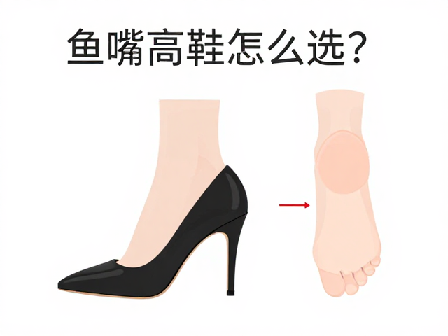 鱼嘴高跟鞋怎么选?结合前掌厚度与脚长测量,精准避坑指南