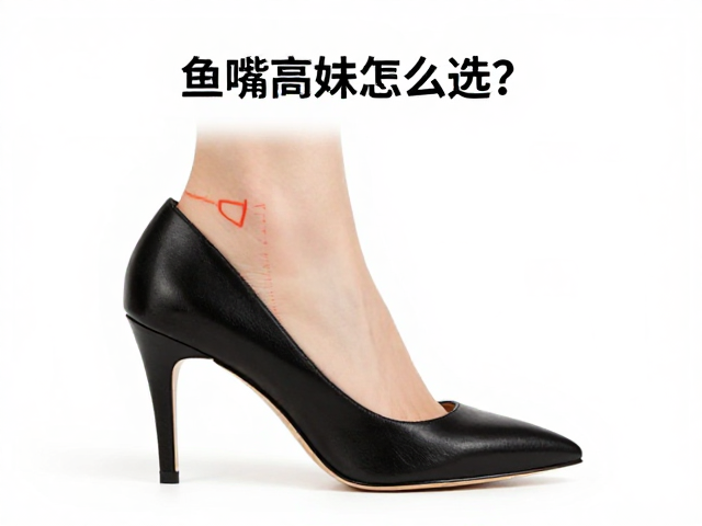 鱼嘴高跟鞋怎么选?结合前掌厚度与脚长测量,精准避坑指南