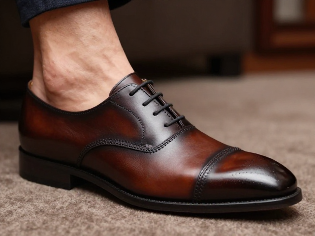定制皮鞋如何选?精准脚型测量,连贯针迹,打造专属舒适美鞋